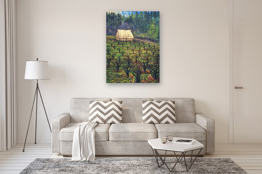 Steward of the Land, Orchard by Theresa Andreas-O