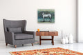 Original art for sale at UGallery.com | To Ride a Horse Is to Fly without Wings by Jennifer Ross | $1,150 | mixed media artwork | 20' h x 24' w | thumbnail 5