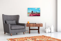 Original art for sale at UGallery.com | Shotgun by Keith Thomson | $2,300 | oil painting | 16' h x 24' w | thumbnail 5