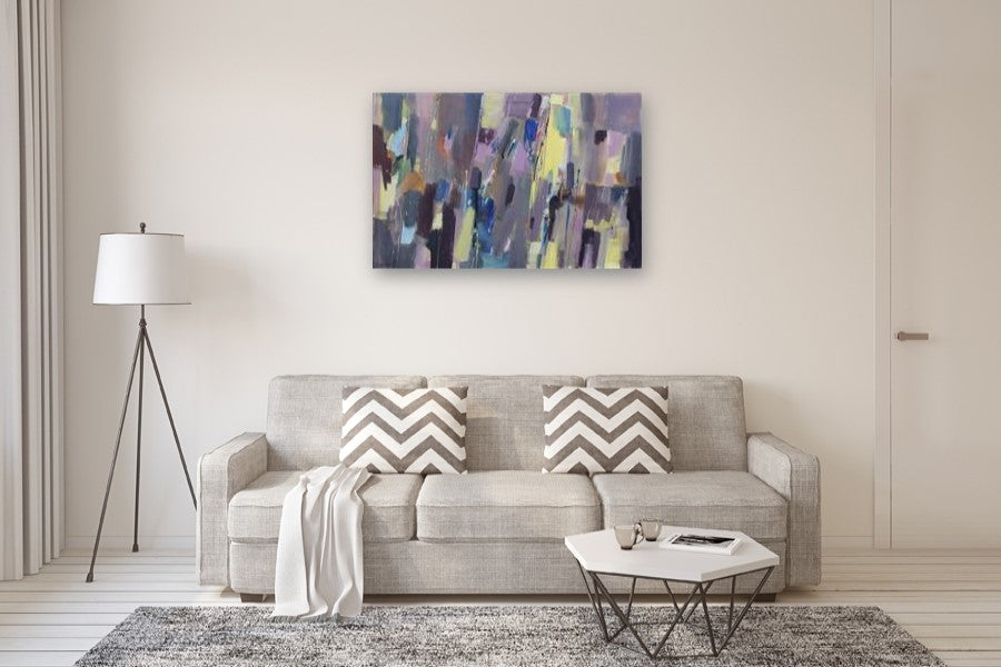 Evening Breeze by Voskan Galstian |  Closeup View of Artwork 