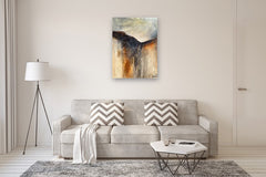 Original art for sale at UGallery.com | Land of Sun by Fernando Garcia | $3,875 | mixed media artwork | 40' h x 30' w | thumbnail 5