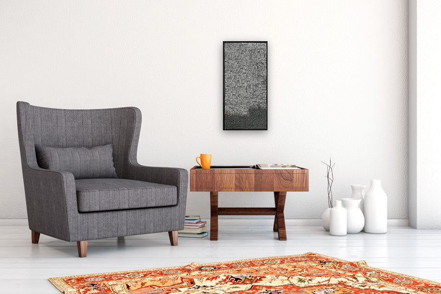 Bifurcated Maze by Terri Bell |  In Room View of Artwork 