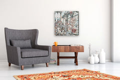 Original art for sale at UGallery.com | Jewel by Marie-Eve Champagne | $1,150 | acrylic painting | 24' h x 24' w | thumbnail 5