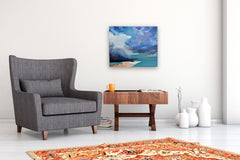 Original art for sale at UGallery.com | New Horizon by Benjamin Thomas | $1,000 | acrylic painting | 20' h x 24' w | thumbnail 5