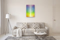 Original art for sale at UGallery.com | Color Meditation by Natasha Tayles | $1,025 | acrylic painting | 36' h x 24' w | thumbnail 5