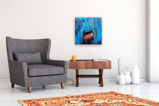 Paris in the Fall by Keith Thomson |  In Room View of Artwork 