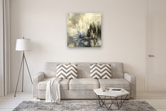 Original art for sale at UGallery.com | Twilight Shadows by Tatiana Iliina | $2,350 | acrylic painting | 36' h x 36' w | thumbnail 5