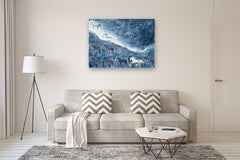 Original art for sale at UGallery.com | Take Heart by Alana Clumeck | $2,775 | oil painting | 36' h x 48' w | thumbnail 5