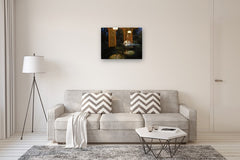 Original art for sale at UGallery.com | Night For Solitaire by Onelio Marrero | $2,000 | oil painting | 24' h x 30' w | thumbnail 5