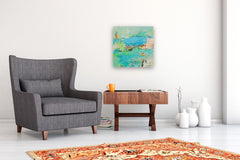 Original art for sale at UGallery.com | Creation by Dorothy Gaziano | $650 | acrylic painting | 20' h x 20' w | thumbnail 5