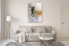 Original art for sale at UGallery.com | Joy by Richard Johnson | $8,600 | oil painting | 48' h x 38' w | thumbnail 5
