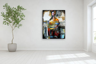 And She Comes with the Weather by Scott Dykema |  In Room View of Artwork 