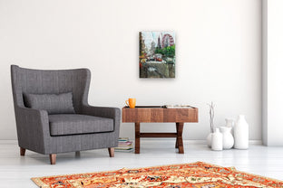 Edinburgh Princes Street by Maximilian Damico |  In Room View of Artwork 