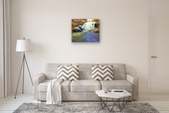 Original art for sale at UGallery.com | Second Cascade at Boonton by Onelio Marrero | $2,000 | oil painting | 24' h x 30' w | thumbnail 5