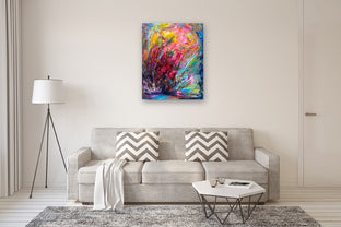 Flower Storm by Dowa Hattem |  In Room View of Artwork 