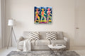 Original art for sale at UGallery.com | Repeater by Scott Dykema | $2,700 | mixed media artwork | 36' h x 36' w | thumbnail 5