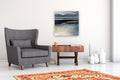 Original art for sale at UGallery.com | Salton Sea by Mandy Main | $875 | oil painting | 24' h x 24' w | thumbnail 5