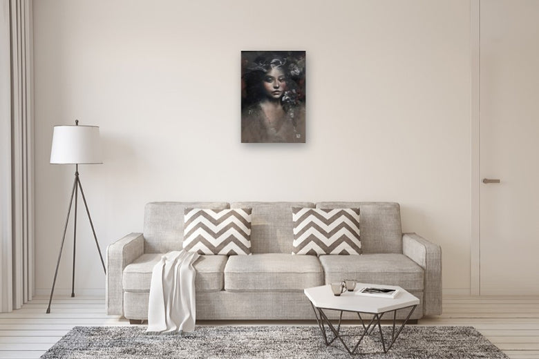 Whisper of White by Mara Light |  In Room View of Artwork 