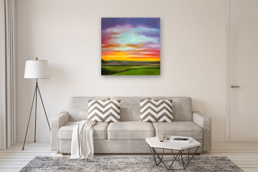 Coming Home by Francesca Currie |  In Room View of Artwork 