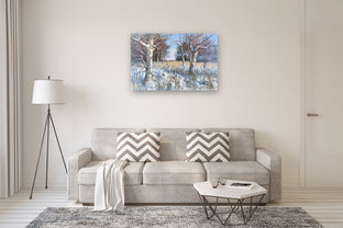 A Sense of Snow by Suzanne Massion |  In Room View of Artwork 
