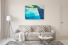 Original art for sale at UGallery.com | Abstract Landscape #150 by Paul Kirley | $3,000 | acrylic painting | 36' h x 48' w | thumbnail 5