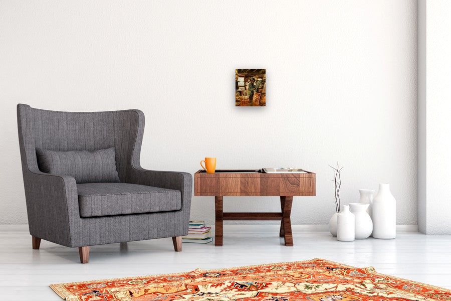 The Discerning Eye by Onelio Marrero |  In Room View of Artwork 