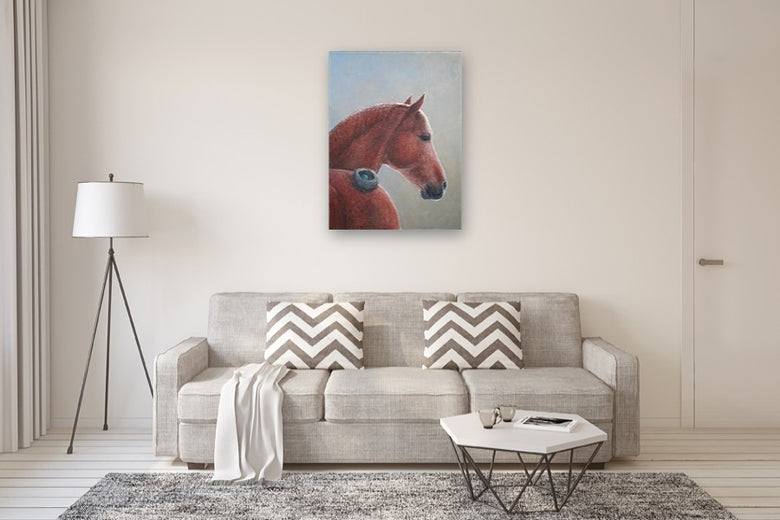 Someone to Watch Over by Jennifer Ross |  In Room View of Artwork 