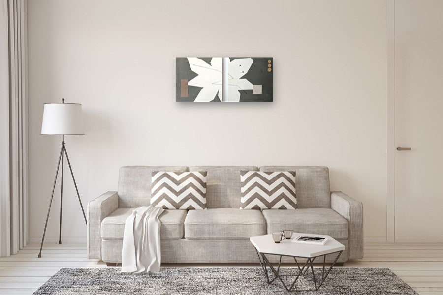 Aster by Sally Morris Clark |  In Room View of Artwork 