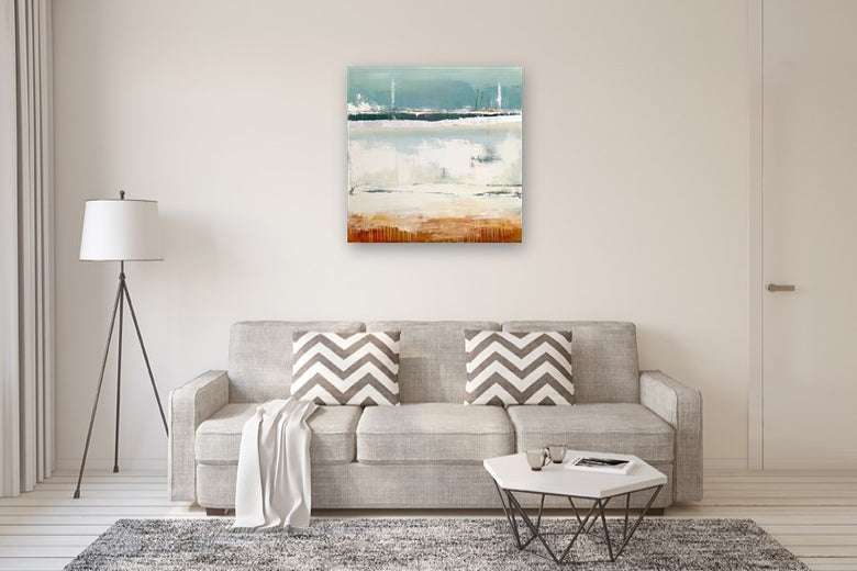 Silver Lining by Drew Noel Marin |  In Room View of Artwork 