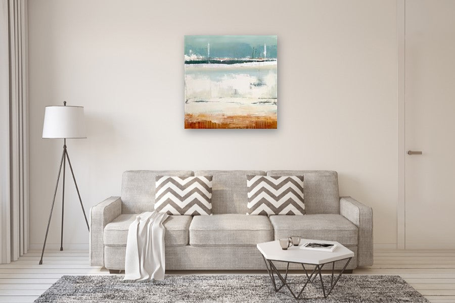 Silver Lining by Drew Noel Marin |  In Room View of Artwork 