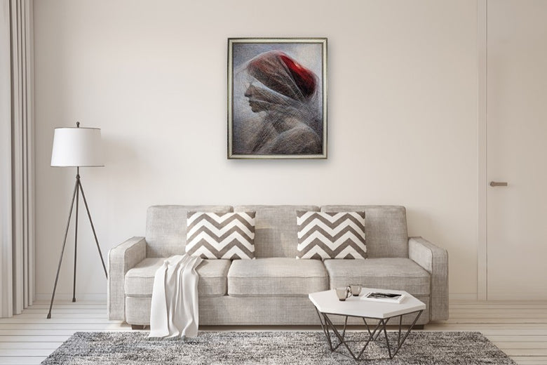 Silent Air by Ani Abakumova |  In Room View of Artwork 