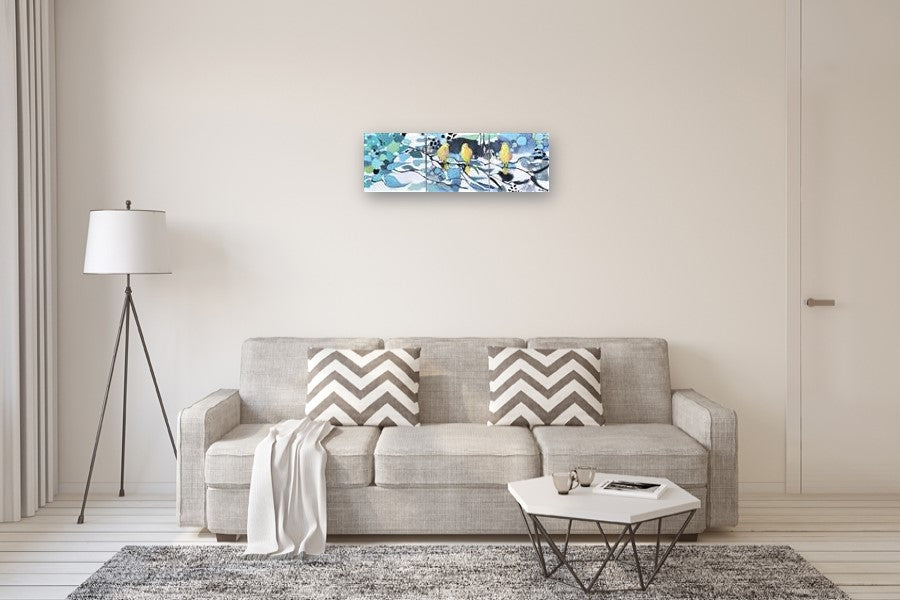 Feathered Yellow by Mary Pratt |  In Room View of Artwork 