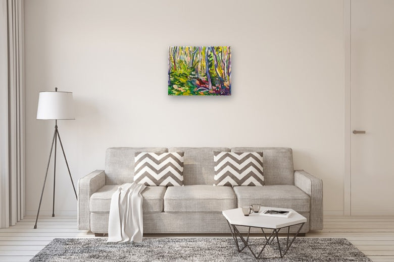 Two Woodsmen by Robert Hofherr |  In Room View of Artwork 