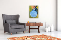 Original art for sale at UGallery.com | Rio Grande Sunlight by Warren Keating | $2,200 | oil painting | 24' h x 18' w | thumbnail 5