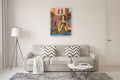 Original art for sale at UGallery.com | Guidebook by Glenn Quist | $1,525 | acrylic painting | 40' h x 30' w | thumbnail 5
