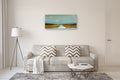 Original art for sale at UGallery.com | Towards Tomorrow by Ronda Waiksnis | $600 | oil painting | 20' h x 47.5' w | thumbnail 5