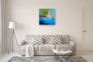 Water Garden by Sarah Parsons |  In Room View of Artwork 