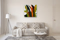 Original art for sale at UGallery.com | Virtuoso by Krispen Spencer | $2,100 | acrylic painting | 36' h x 36' w | thumbnail 5