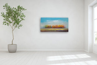 Autumn Woodland by George Peebles |  In Room View of Artwork 