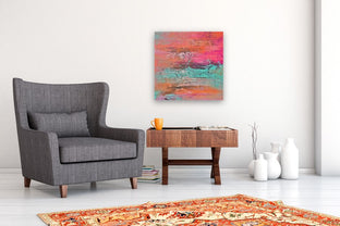 Sundown at Sea by Alicia Dunn |  In Room View of Artwork 