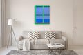 Original art for sale at UGallery.com | Window40 by Wenjie Jin | $1,400 | acrylic painting | 39.83' h x 31.5' w | thumbnail 2