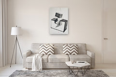 Original art for sale at UGallery.com | Incorecct by Natalia Pawlus | $1,200 | printmaking | 40' h x 28' w | thumbnail 5