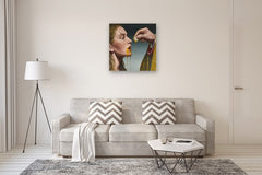 Original art for sale at UGallery.com | Hypnosis by Nuno Aparício | $9,450 | acrylic painting | 31.5' h x 31.5' w | thumbnail 5