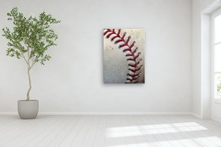 Baseball by Stephen Capogna |  In Room View of Artwork 