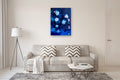 Original art for sale at UGallery.com | The Ghost Lingers by Ruth-Anne Siegel | $2,175 | acrylic painting | 40' h x 30' w | thumbnail 5