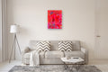 Original art for sale at UGallery.com | Scattered Pieces by Robin Okun | $1,625 | acrylic painting | 30' h x 24' w | thumbnail 5