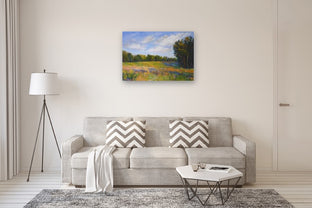 Summer Pasture by Elizabeth Garat |  In Room View of Artwork 