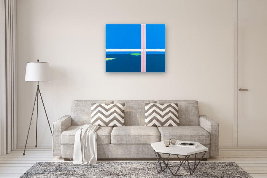 Window44 by Wenjie Jin |  Side View of Artwork 