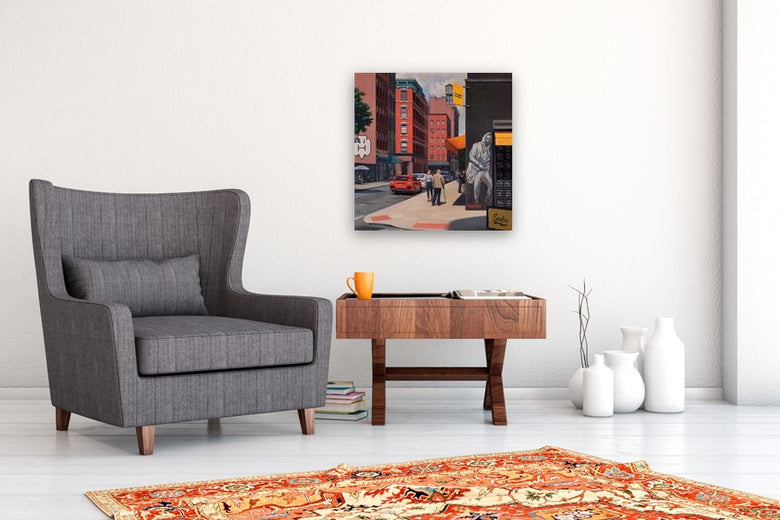 Serafina on Ludlow by Nick Savides |  In Room View of Artwork 