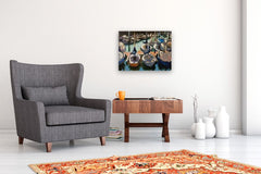 Original art for sale at UGallery.com | San Sebastian Marina by Jonelle Summerfield | $1,100 | oil painting | 18' h x 24' w | thumbnail 5